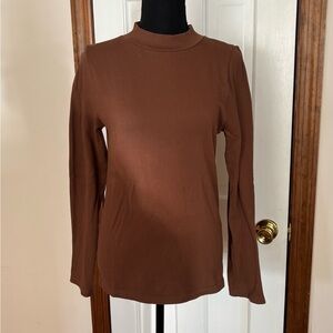 Willow & Root mock neck layering long-sleeve